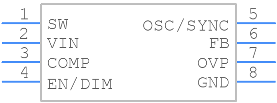 MP3362GJ-Z - Monolithic Power Systems (MPS) - PCB symbol