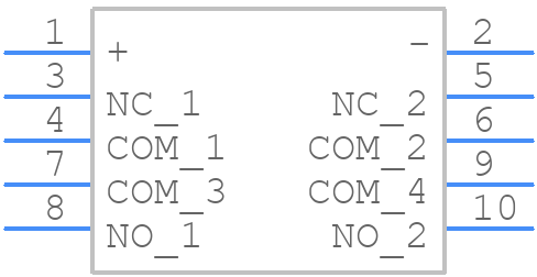 SFS2-L-DC12V-D - Panasonic - PCB symbol