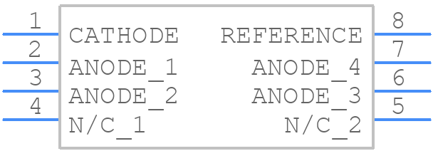 NCV431BVDR2G - onsemi - PCB symbol
