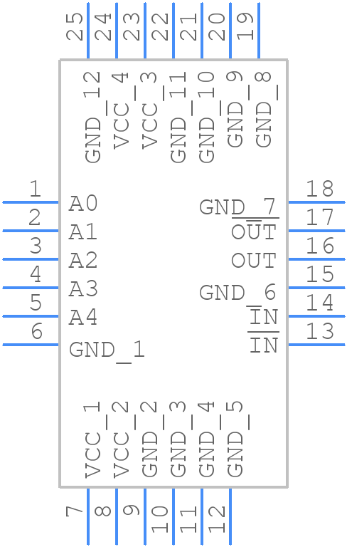 HMC394LP4TR - Analog Devices - PCB symbol