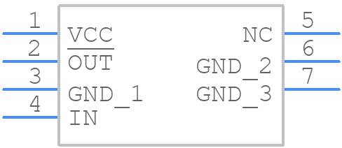 IXDI614YI - LITTELFUSE - PCB symbol