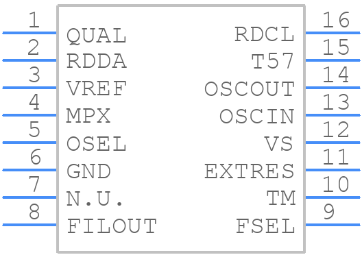 E-TDA7478AD - STMicroelectronics - PCB symbol