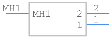 1-1871468-2 - TE Connectivity - PCB symbol