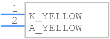 DX1092/YL - Bulgin - PCB symbol