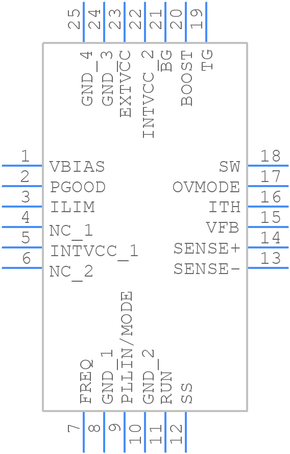 LTC3769EUF#TRPBF - Analog Devices - PCB symbol