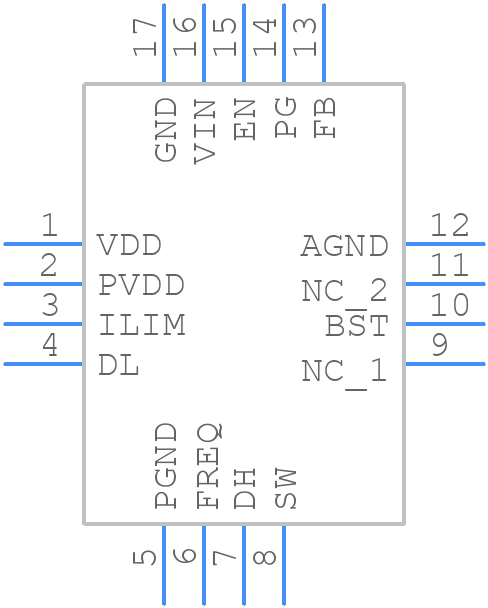 MIC2101YML-TR - Microchip - PCB symbol