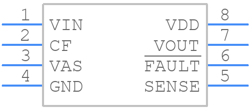 TC646VOA713 - Microchip - PCB symbol