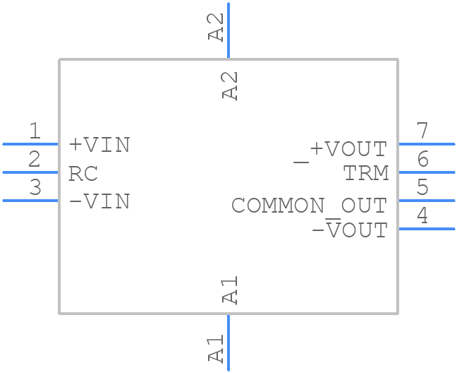 TDK_CC3-1212DF-E - TDK - PCB symbol