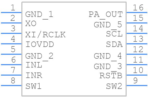 KT0803L - KTMirco - PCB symbol