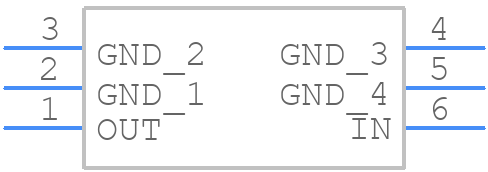 CU4S0508AT-3600-00 - TDK - PCB symbol