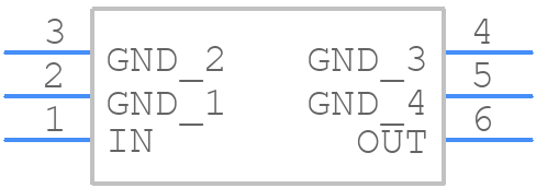 CU4S0508BT-3600-00 - TDK - PCB symbol