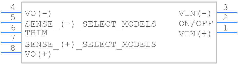 GQA2W004A280V-N07-R - TDK Lambda - PCB symbol