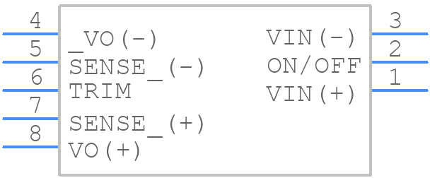 GQA2W004A280V-NP7-R - TDK Lambda - PCB symbol