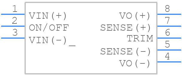 iEA48015A050V-000-R - TDK Lambda - PCB symbol