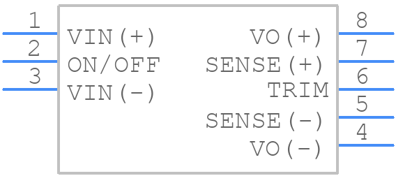 iQE48017A120V-007-R - TDK Lambda - PCB symbol