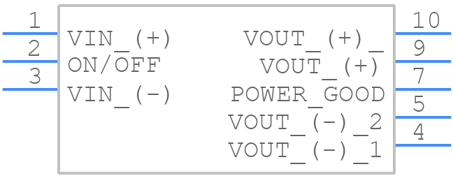 iQK4N090A112V-1V9-R - TDK Lambda - PCB symbol