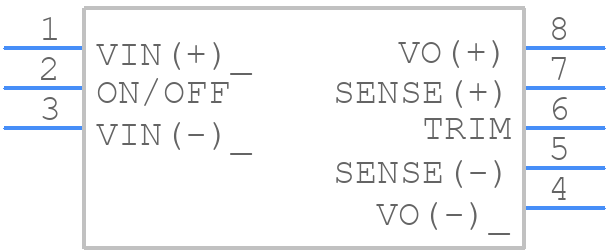 iQL48060A025V-0B3-R - TDK Lambda - PCB symbol