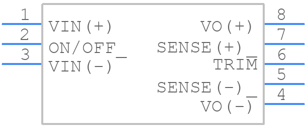 iQL48060A025V-0B9-R - TDK Lambda - PCB symbol