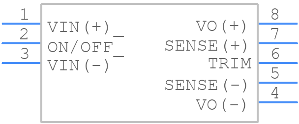 iQL48060A033V-003-R - TDK Lambda - PCB symbol
