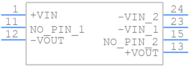 PXC-M03-24WS24-A - TDK Lambda - PCB symbol