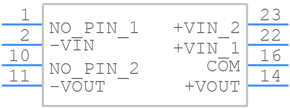 PXC-M06-48WD05 - TDK Lambda - PCB symbol