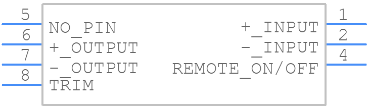 PXE20-48WS12 - TDK Lambda - PCB symbol