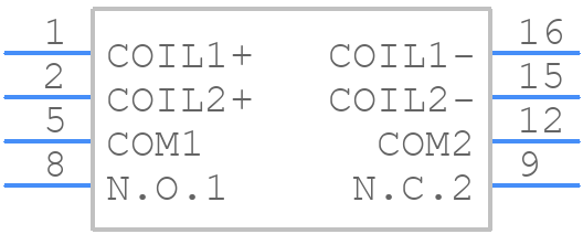 DSP1-L2-DC12V-F - Panasonic - PCB symbol