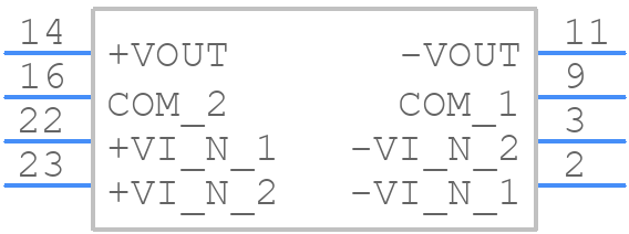 DCW08A-15 - Mean Well - PCB symbol