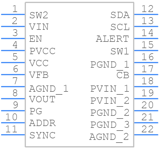 FS1412-0600-AS - TDK - PCB symbol