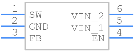 XR1151 - Xysemi - PCB symbol