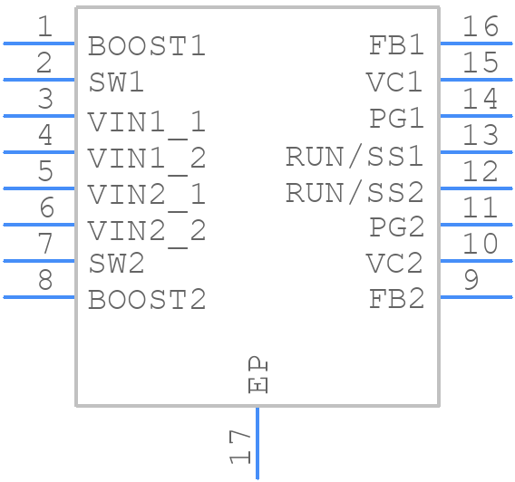 LT3506EFE#PBF - Analog Devices - PCB symbol