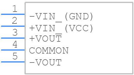 TRN 3-0523 - Traco Power - PCB symbol