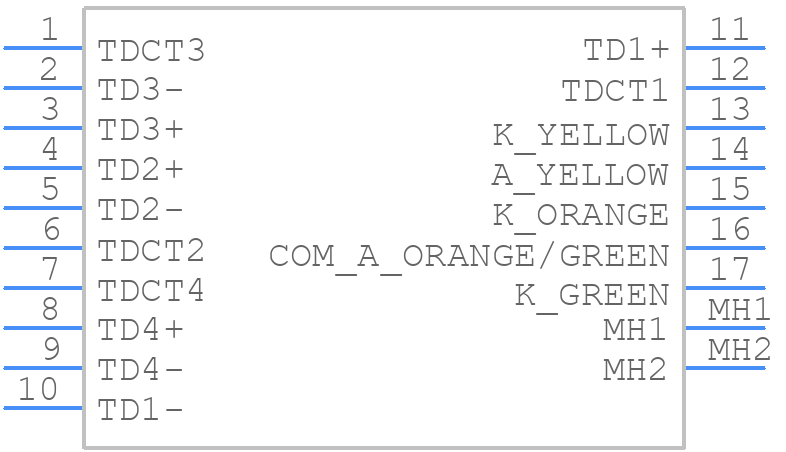 LPJK7436A98NL - LINK-PP - PCB symbol