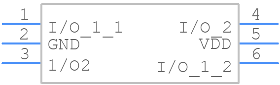 CDSOT563-0502 - Bourns - PCB symbol