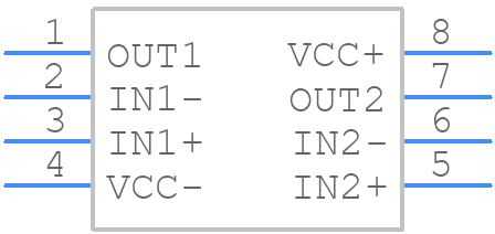 TSU112IYST - STMicroelectronics - PCB symbol