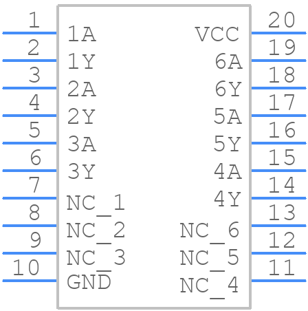 LEOAC14PT-D - STMicroelectronics - PCB symbol
