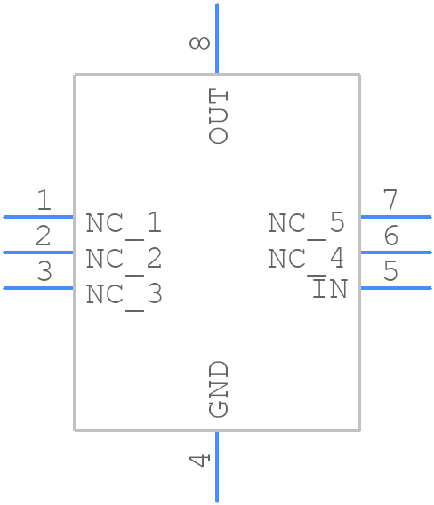TS3320AQPR - STMicroelectronics - PCB symbol
