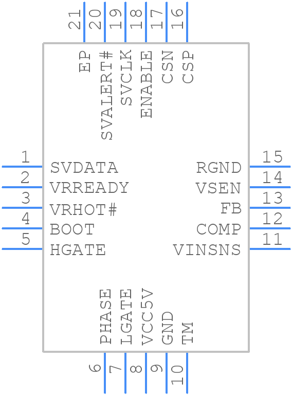 PM6697HTR - STMicroelectronics - PCB symbol