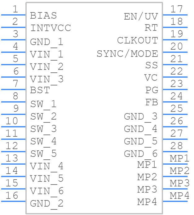 LT8642SEV#PBF - Analog Devices - PCB symbol