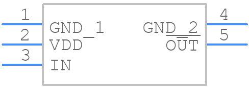 MCP1401T-E/OT - Microchip - PCB symbol