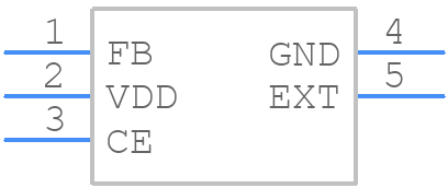 XC9104D093MR - Torex - PCB symbol