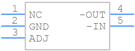 MIC5270BM5 TR - Microchip - PCB symbol