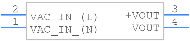 RAC20E-24SK/277 - RECOM Power - PCB symbol