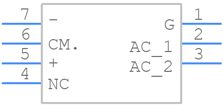 10AC15D - Pico Electronics - PCB symbol