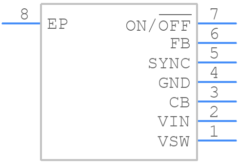 LM2677SX-ADJ/NOPB - Texas Instruments - PCB symbol
