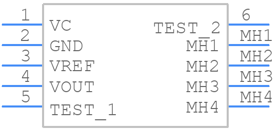T60404-4647-P982 - VAC - PCB symbol