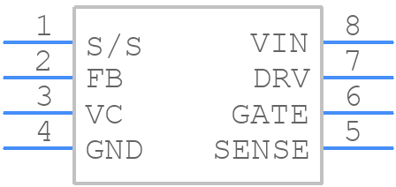 LT1619ES8#TRPBF - Analog Devices - PCB symbol