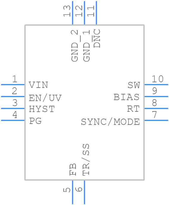 LT8618CAV#TRPBF - Analog Devices - PCB symbol