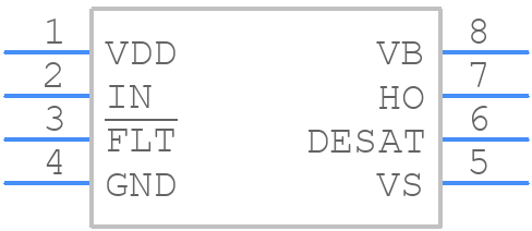 NCD57084DR2G - onsemi - PCB symbol