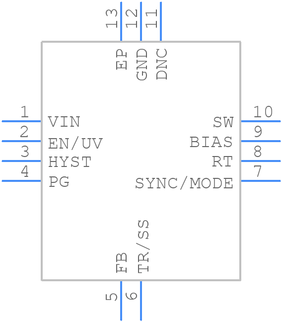 LT8604CAV#TRMPBF - Analog Devices - PCB symbol